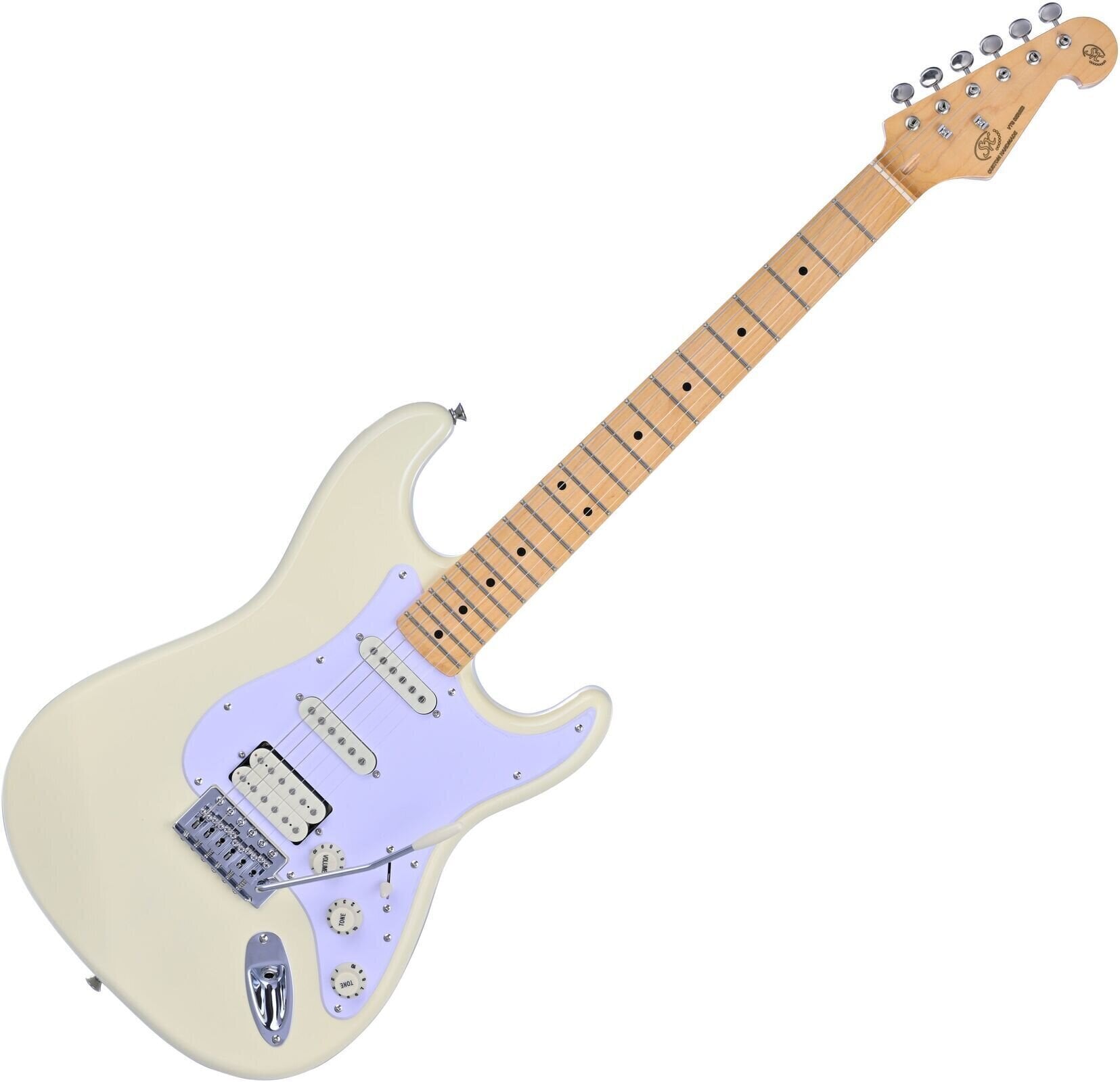 Guitarra elétrica SX SST57+ /HSS Vintage White Guitarra elétrica