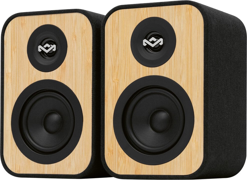 House of Marley Uplift Bookshelf Hi-Fi Bezdrôtový reproduktor Signature Black 2 ks