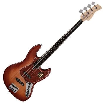 Fretless Bassguitar Sire Marcus Miller V7 Alder-4 FL 2nd Gen Tobacco Sunburst Fretless Bassguitar - 1