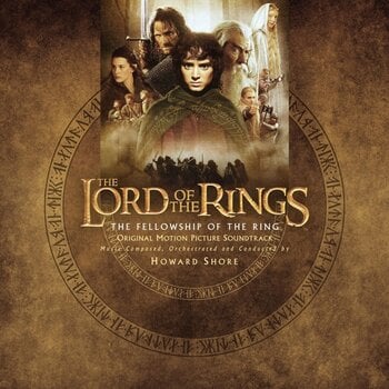 Vinyl Record Howard Shore - The Lord Of The Rings: The Fellowship Of The Ring (Limited Edition) (Palantir Clear Coloured) (140 g) (2 LP) - 1