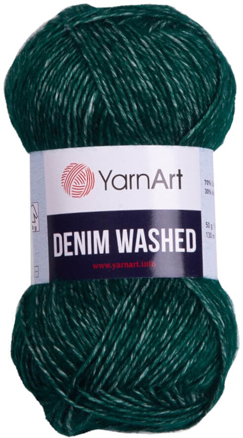 Pređa za pletenje Yarn Art Denim Washed 924 Turquoise Pređa za pletenje