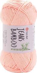 Pređa za pletenje Yarn Art Jeans Bamboo 111 Pinkish Orange Pređa za pletenje
