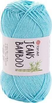 Плетива прежда Yarn Art Jeans Bamboo 119 Baby Blue Плетива прежда - 1