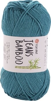 Плетива прежда Yarn Art Jeans Bamboo 121 Reseda Green Плетива прежда - 1