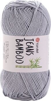 Fire de tricotat Yarn Art Jeans Bamboo 127 Light Grey Fire de tricotat - 1
