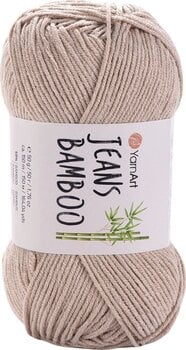 Strickgarn Yarn Art Jeans Bamboo 129 Stone Color Strickgarn - 1