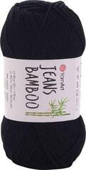 Strickgarn Yarn Art Jeans Bamboo 135 Black Strickgarn