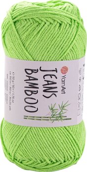 Pletilna preja Yarn Art Jeans Bamboo 136 Grass Green Pletilna preja - 1