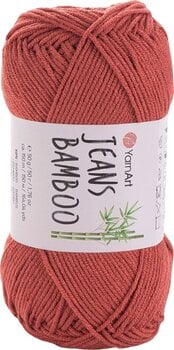 Pređa za pletenje Yarn Art Jeans Bamboo 142 Terracotta Pređa za pletenje - 1