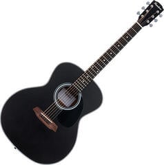Jumbo akoestische gitaar Pasadena PG-100 Black Jumbo akoestische gitaar