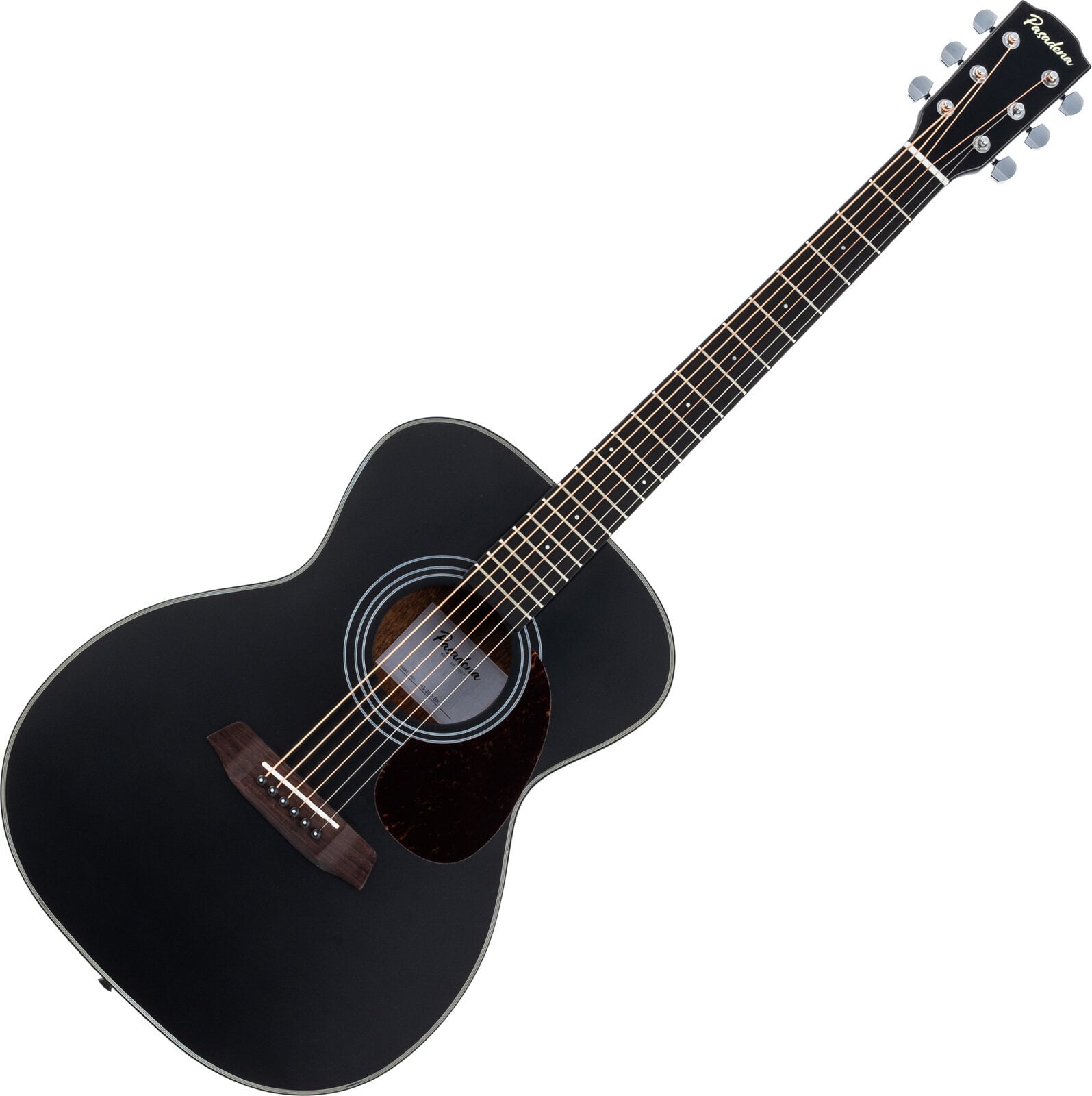 Jumbo Guitar Pasadena PG-200 Black Jumbo Guitar