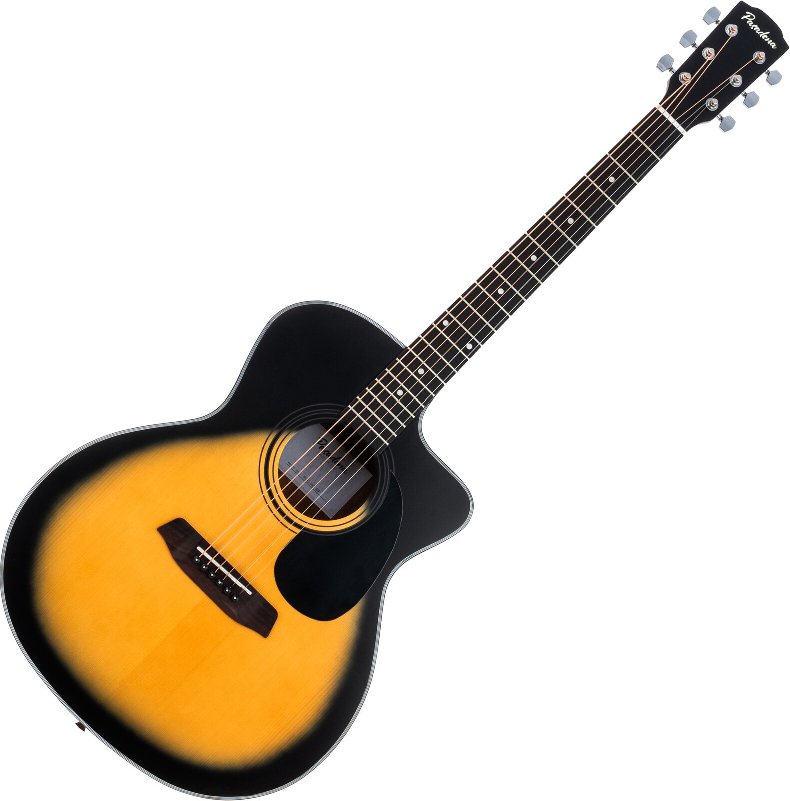 Jumbo akoestische gitaar Pasadena PGC-100 Sunburst Jumbo akoestische gitaar