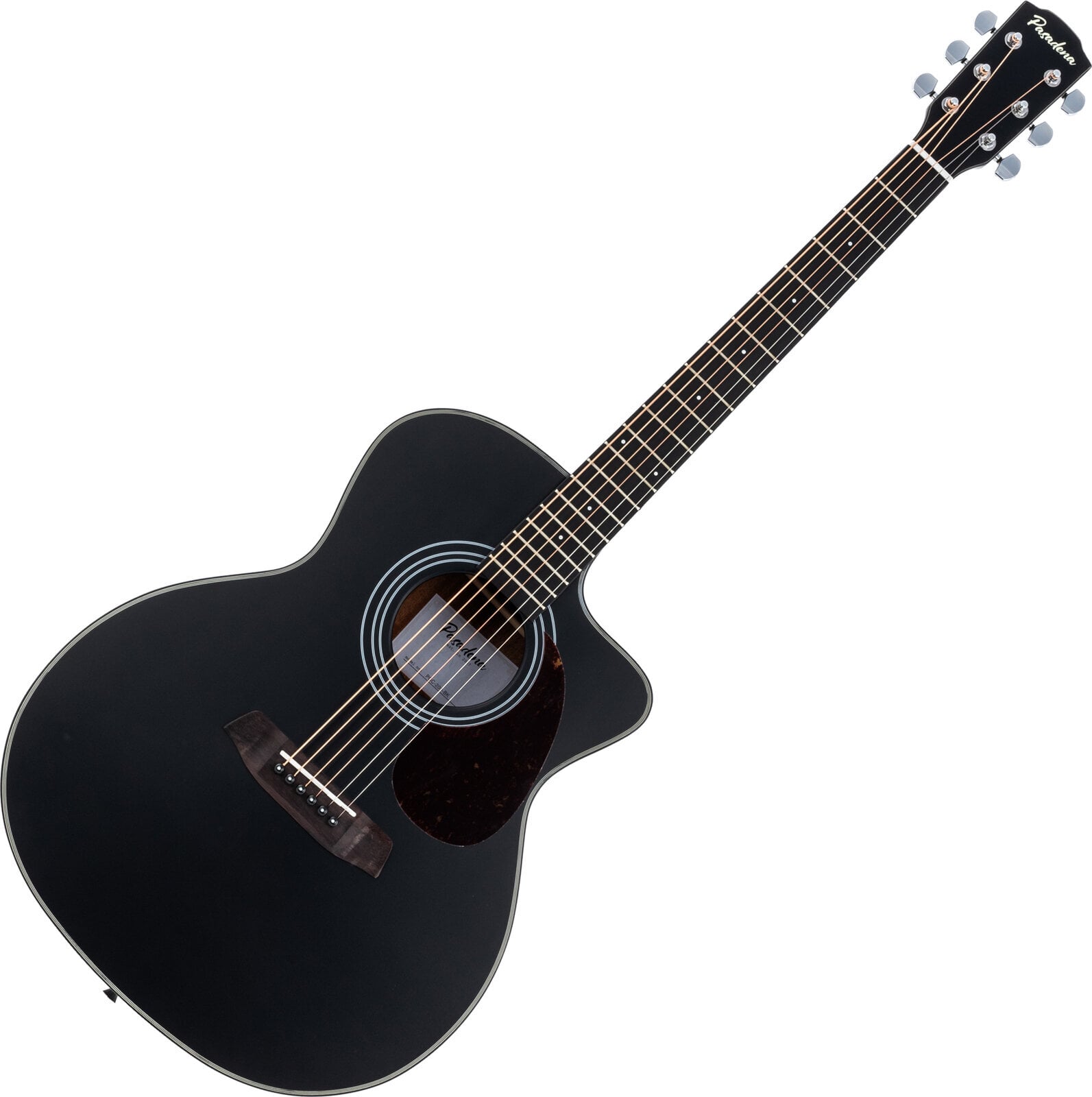 Jumbo Guitar Pasadena PGC-200 Black Jumbo Guitar