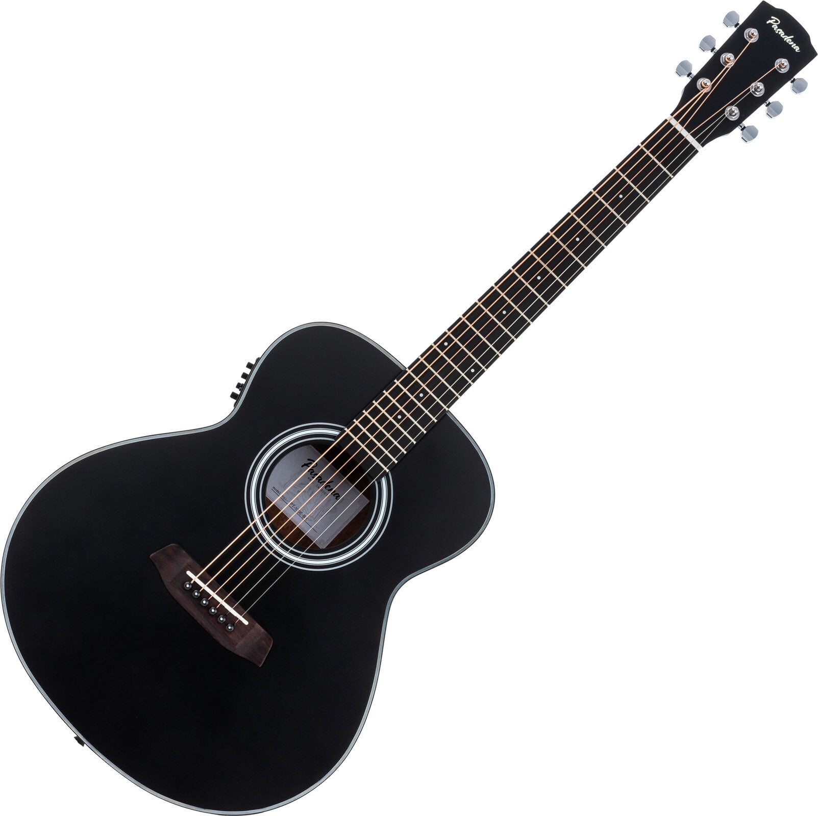 Guitare acoustique-électrique Pasadena PT-100E Black Guitare acoustique-électrique