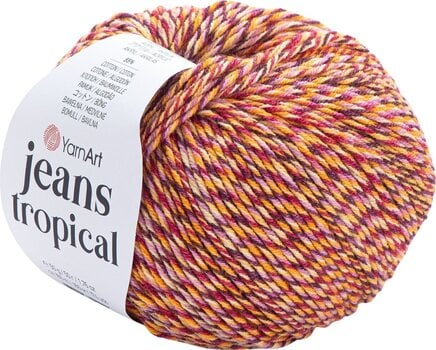 Pletacia priadza Yarn Art Jeans Tropical 613 Multi Pletacia priadza - 1