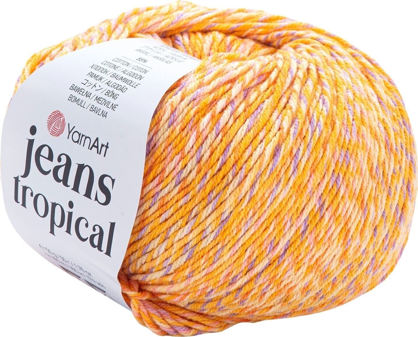 Pletací příze Yarn Art Jeans Tropical 617 Multi Pletací příze