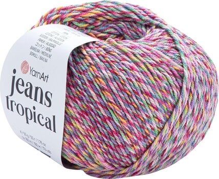Pređa za pletenje Yarn Art Jeans Tropical 621 Multi Pređa za pletenje - 1