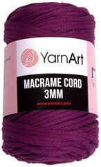 Kanap Yarn Art Macrame Cord 3 mm 85 m 777 Magenta Kanap