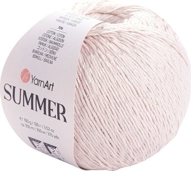 Pletací příze Yarn Art Summer 7 Light Beige Pletací příze - 1