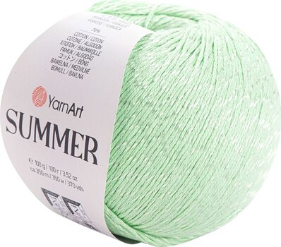 Strickgarn Yarn Art Summer 20 Light Green Strickgarn - 1
