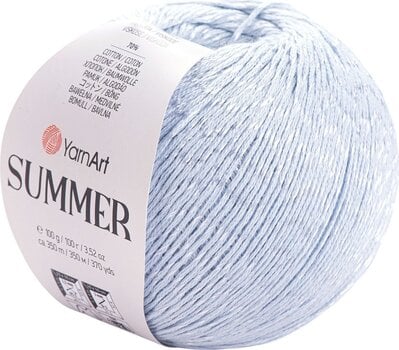 Hilo de tejer Yarn Art Summer 50 Grey Hilo de tejer - 1