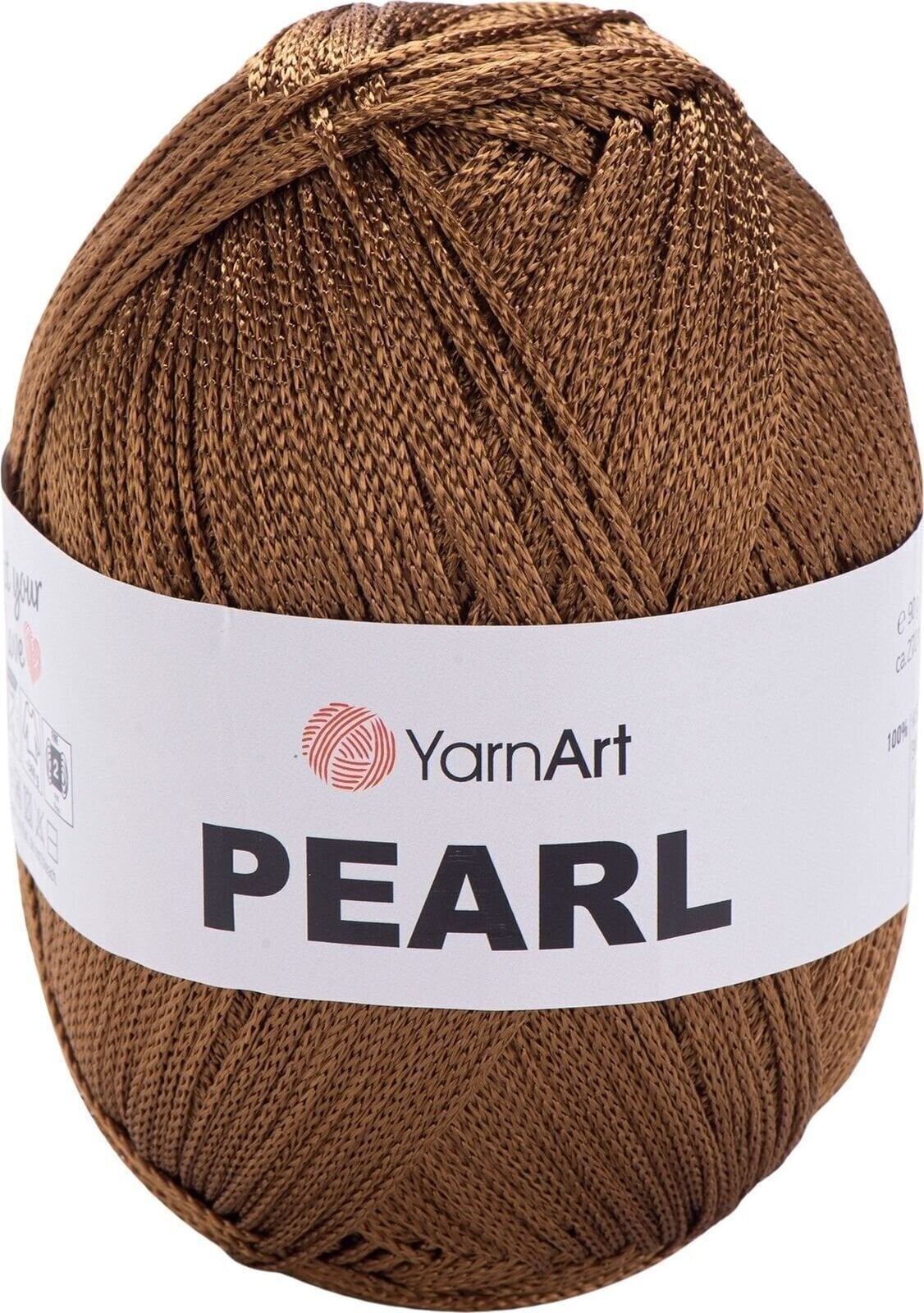 Strickgarn Yarn Art Pearl 229 Brown Strickgarn