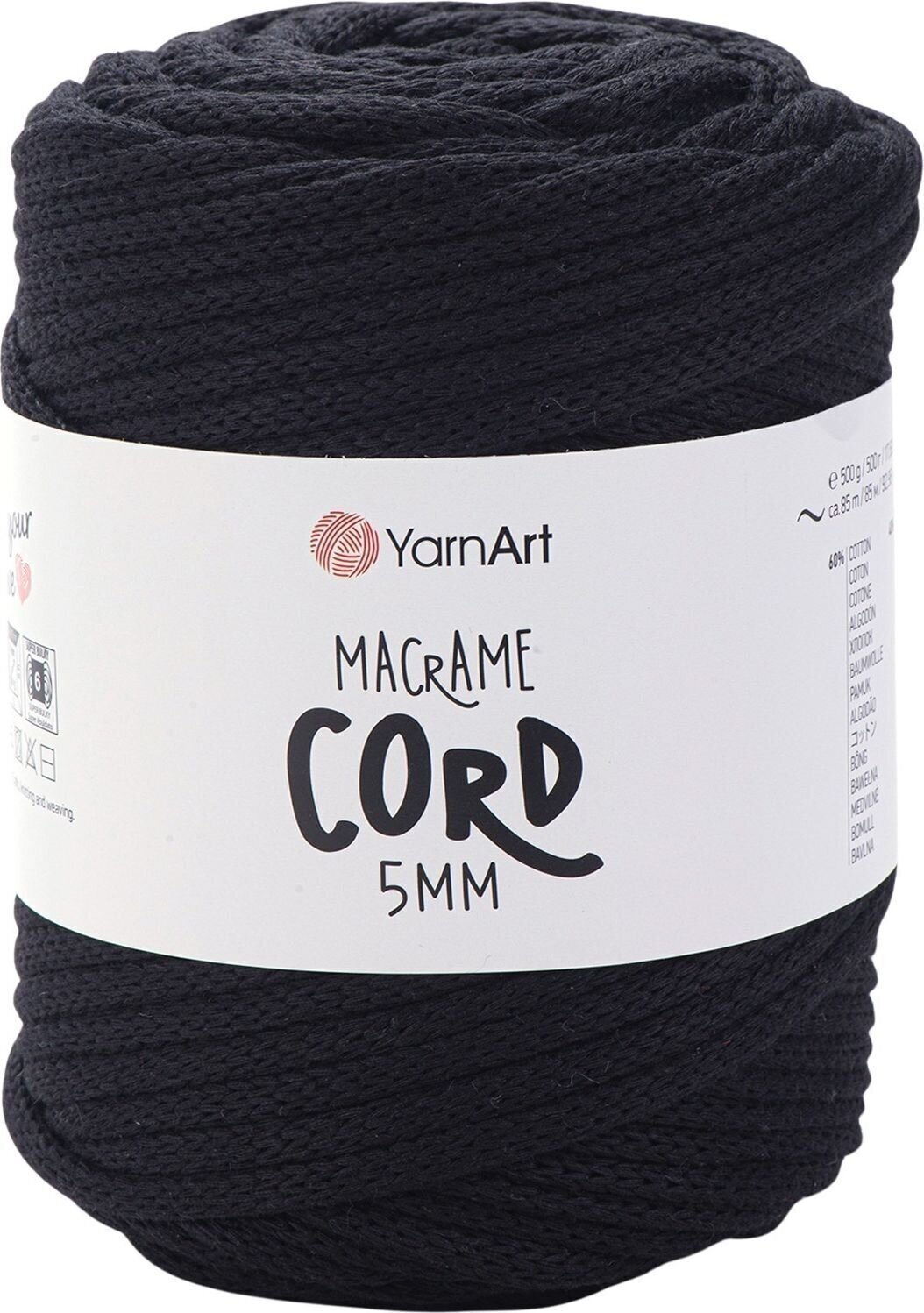 Vrvica Yarn Art Macrame Cord 5 mm 85 m 750 Vrvica
