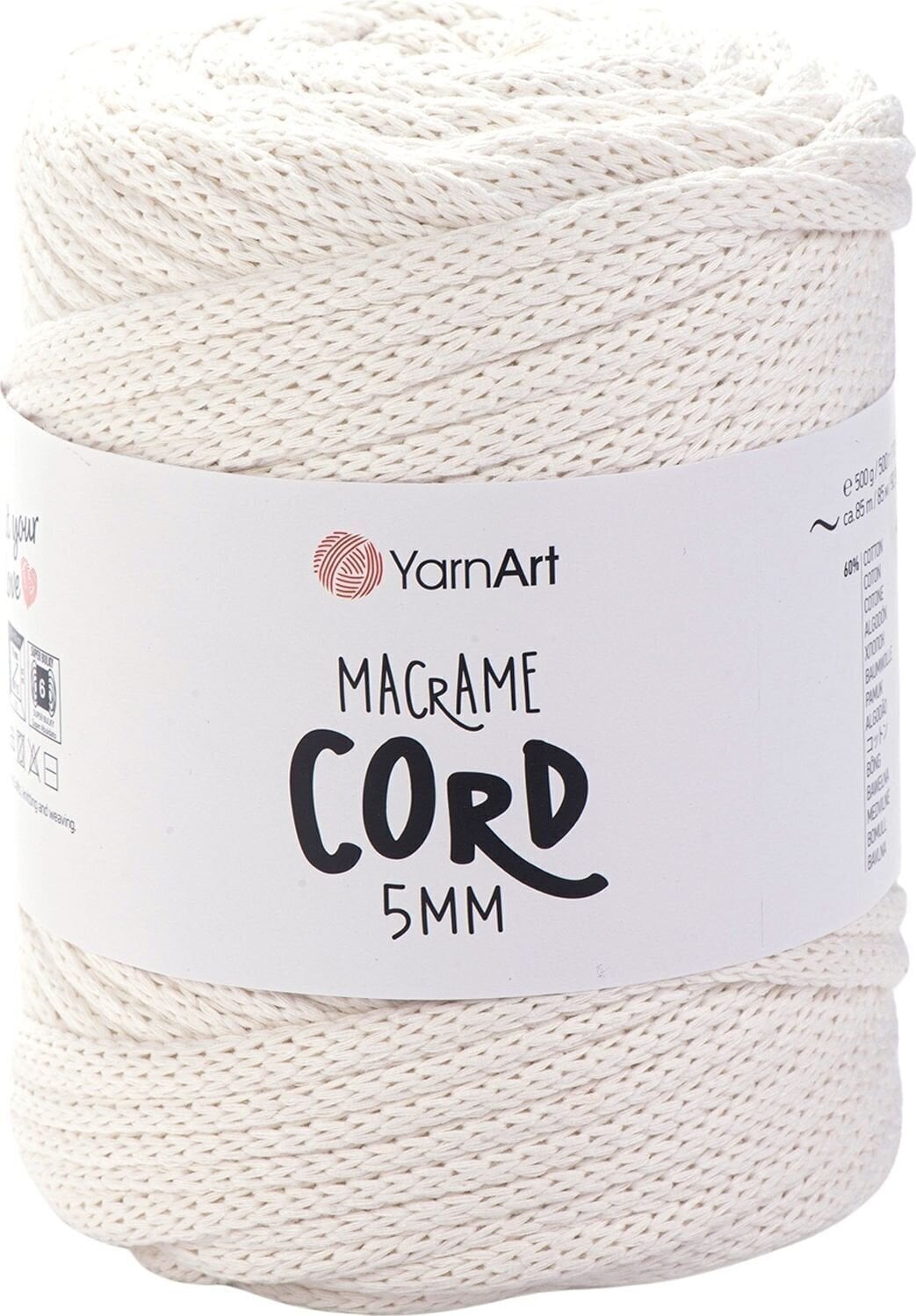 Konac Yarn Art Macrame Cord 5 mm 85 m 752 Konac