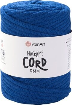 Cordon Yarn Art Macrame Cord 5 mm 85 m 772 Royal Blue Cordon - 1