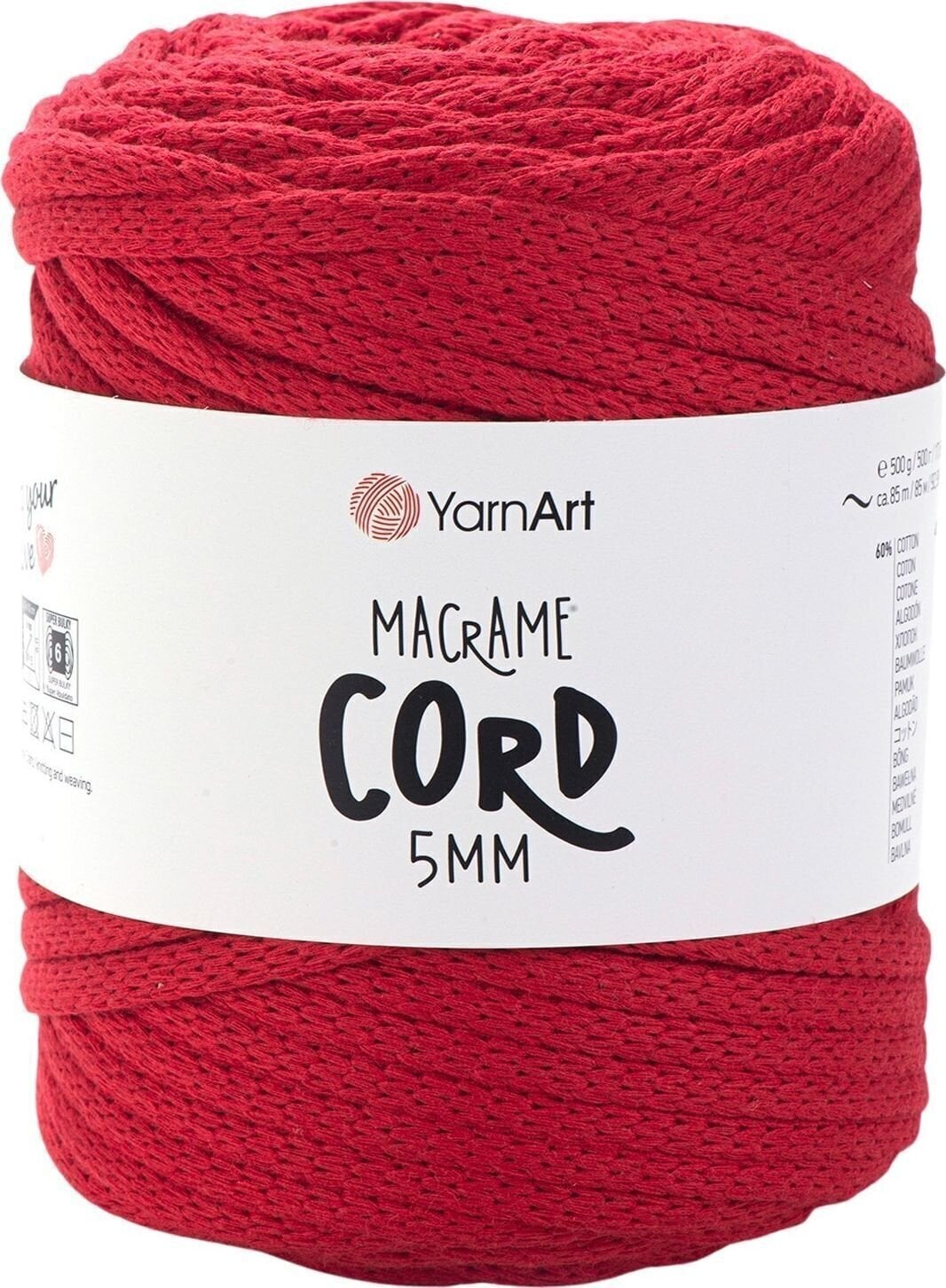 Kanap Yarn Art Macrame Cord 5 mm 85 m 773 Kanap