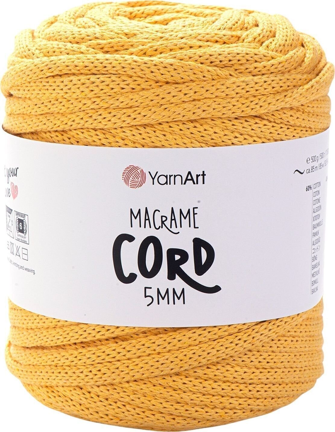 Schnur Yarn Art Macrame Cord 5 mm 5 mm 85 m 764 Schnur