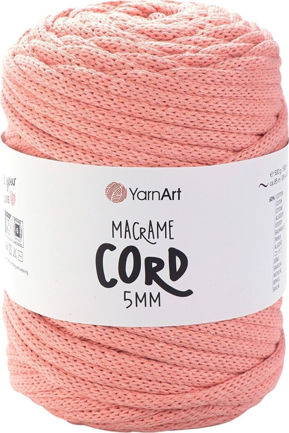 Kanap Yarn Art Macrame Cord 5 mm 5 mm 85 m 767 Kanap