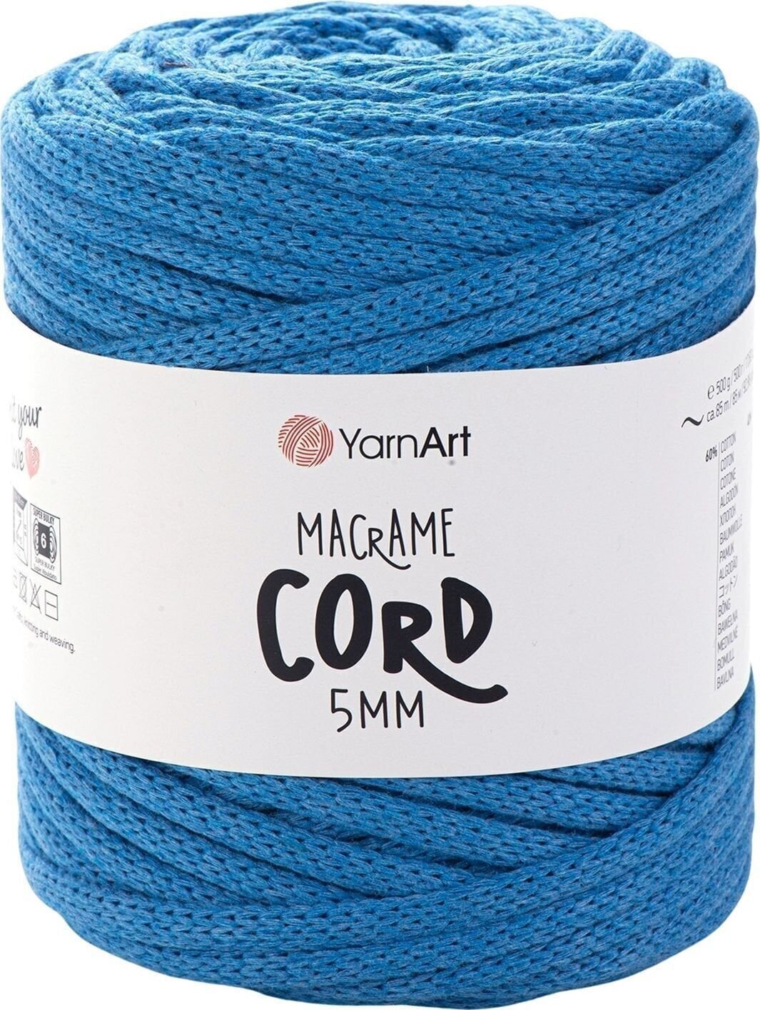 Kanap Yarn Art Macrame Cord 5 mm 5 mm 85 m 786 Kanap
