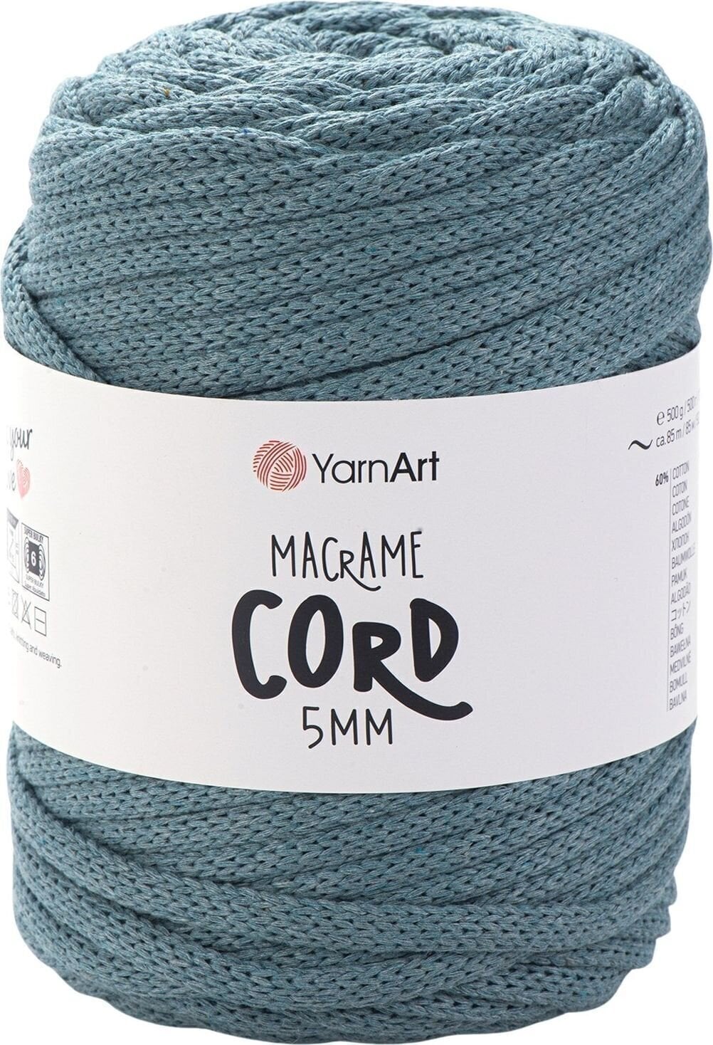 Zsinór Yarn Art Macrame Cord 5mm 5 mm 85 m 795 Zsinór