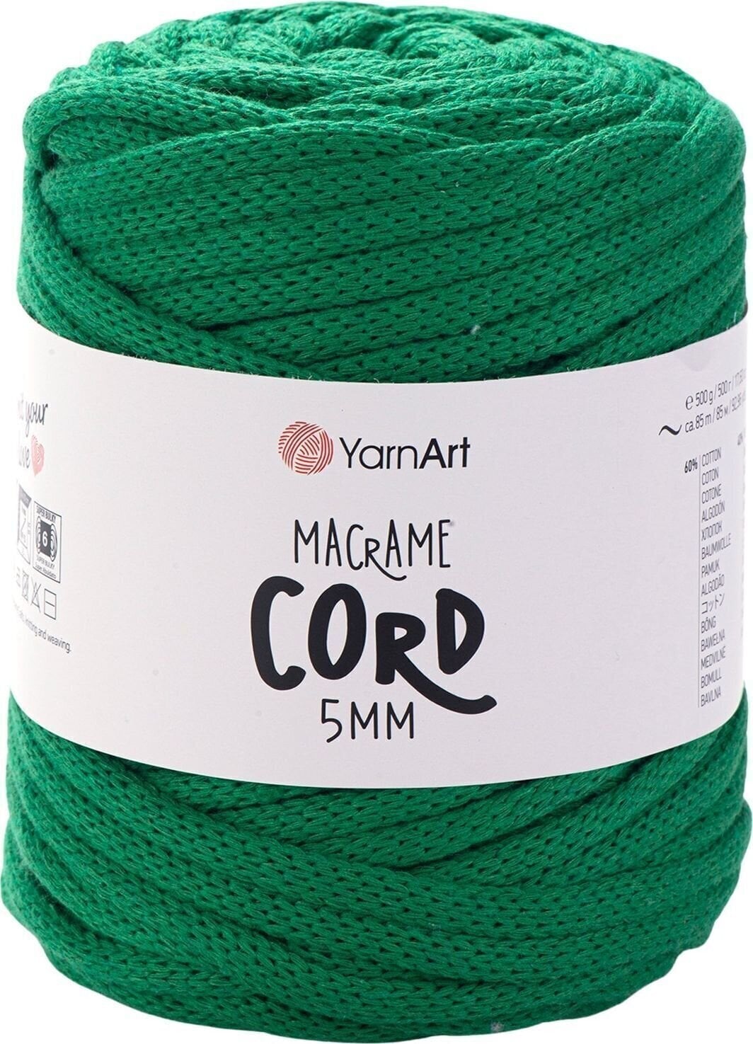 Touw Yarn Art Macrame Cord 5 mm 85 m 759 Touw