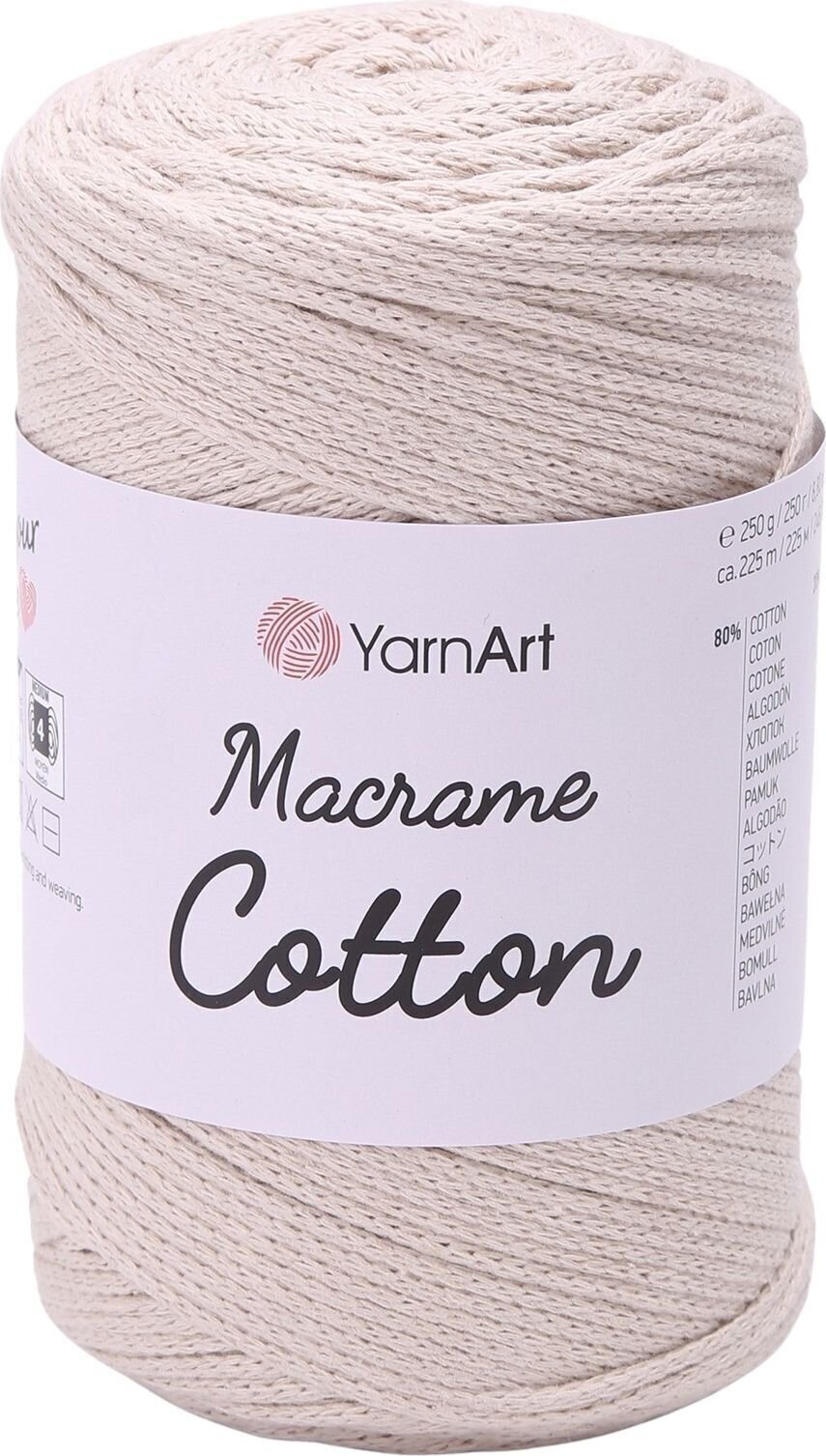 Sznurek Yarn Art Macrame Cotton 2 mm 225 m 753 Sznurek