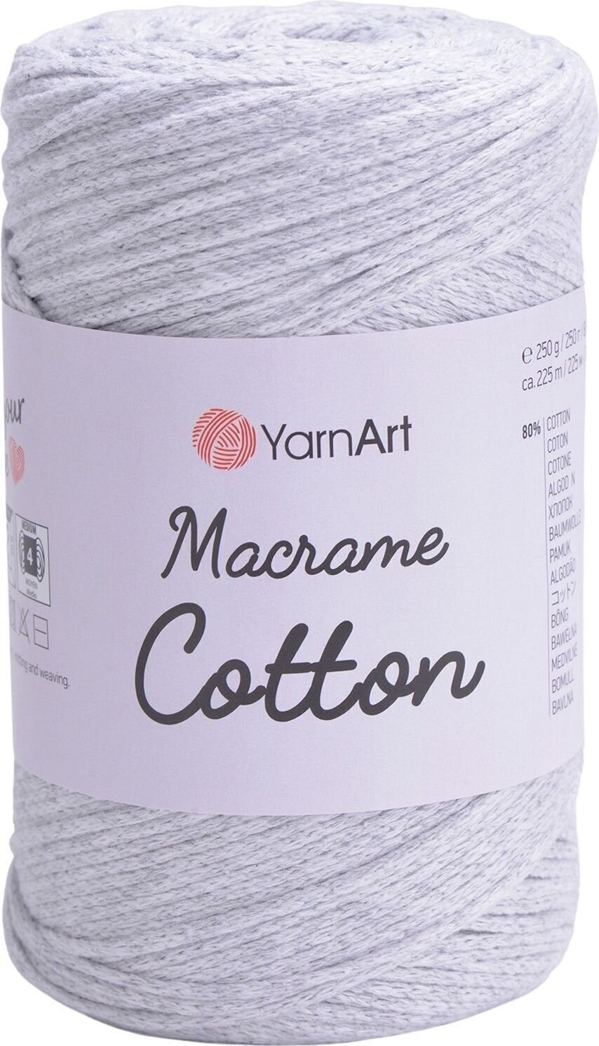 Cable Yarn Art Macrame Cotton 2 mm 225 m 756 Cable