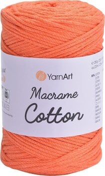 Touw Yarn Art Macrame Cotton 2 mm 225 m 770 Orange Touw - 1