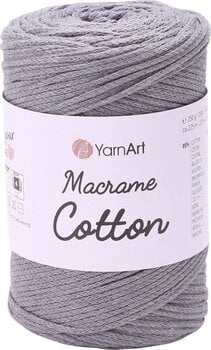 Corda  Yarn Art Macrame Cotton 2 mm 225 m 774 Mauve Corda  - 1