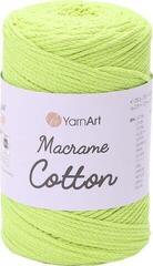 Corda  Yarn Art Macrame Cotton 2 mm 225 m 801 Lime Corda 