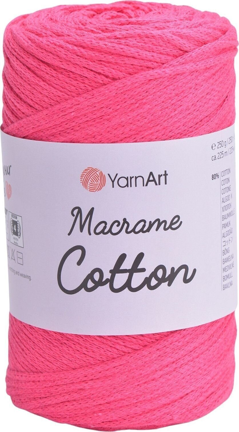 Șnur  Yarn Art Macrame Cotton 2 mm 225 m 803 Light Purple Șnur 