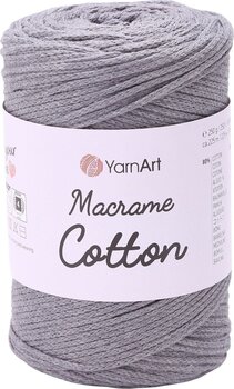 Šňůra  Yarn Art Macrame Cotton 2 mm 225 m 774 Gray Šňůra  - 1