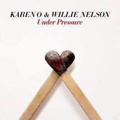 Vinilinė plokštelė Karen O & Willie Nelson Under Pressure (RSD Edition) (White & Blue Coloured) (7" Vinyl)