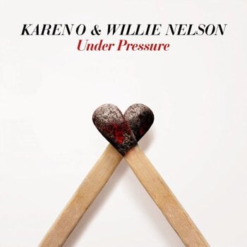 LP ploča Karen O & Willie Nelson - Under Pressure (RSD Edition) (White & Blue Coloured) (7" Vinyl) - 1