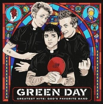 Vinyl Record Green Day - Greatest Hits: God's Favorite Band (2 LP) - 1