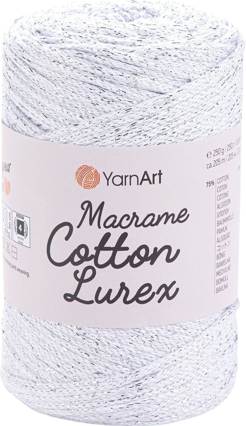 Touw Yarn Art Macrame Cotton Lurex 2 mm 205 m 720 Touw