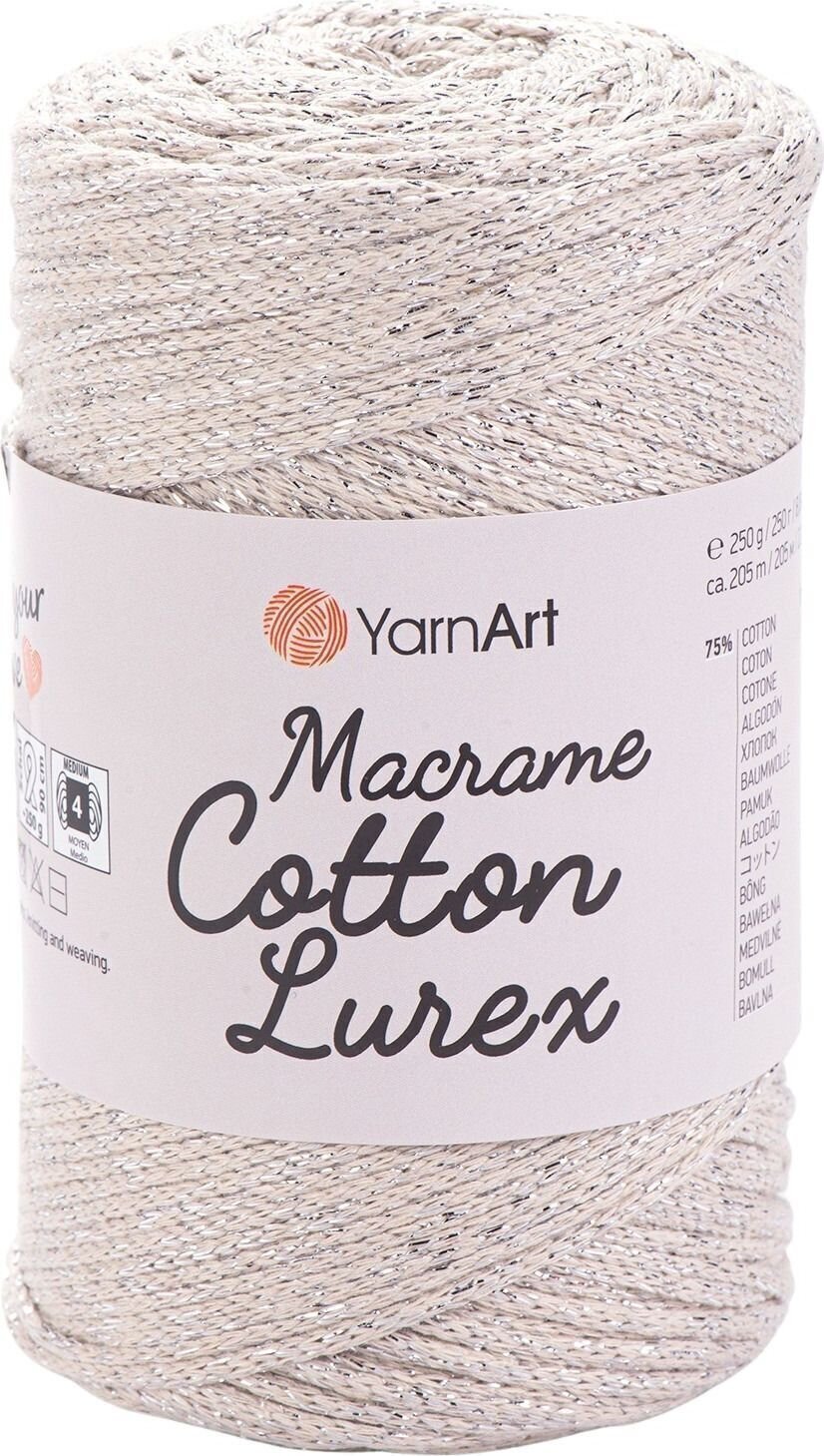 Yarn Art Macrame Cotton Lurex 2 mm 205 m 725 Špagát