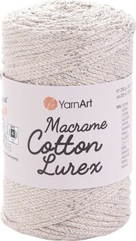 Kanap Yarn Art Macrame Cotton Lurex 2 mm 205 m 725 Kanap - 1