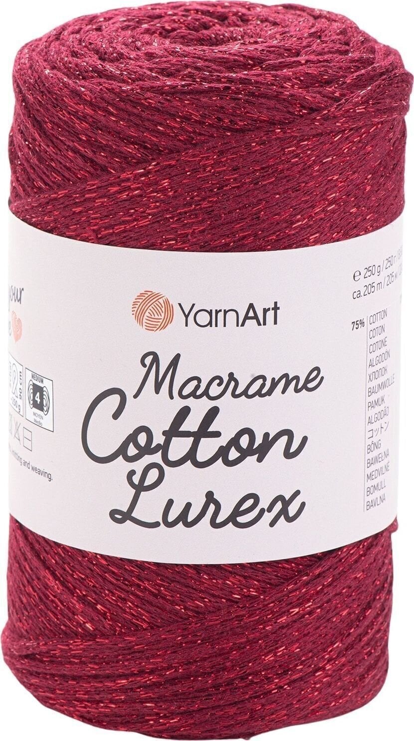 Vrvica Yarn Art Macrame Cotton Lurex 2 mm 205 m 739 Vrvica