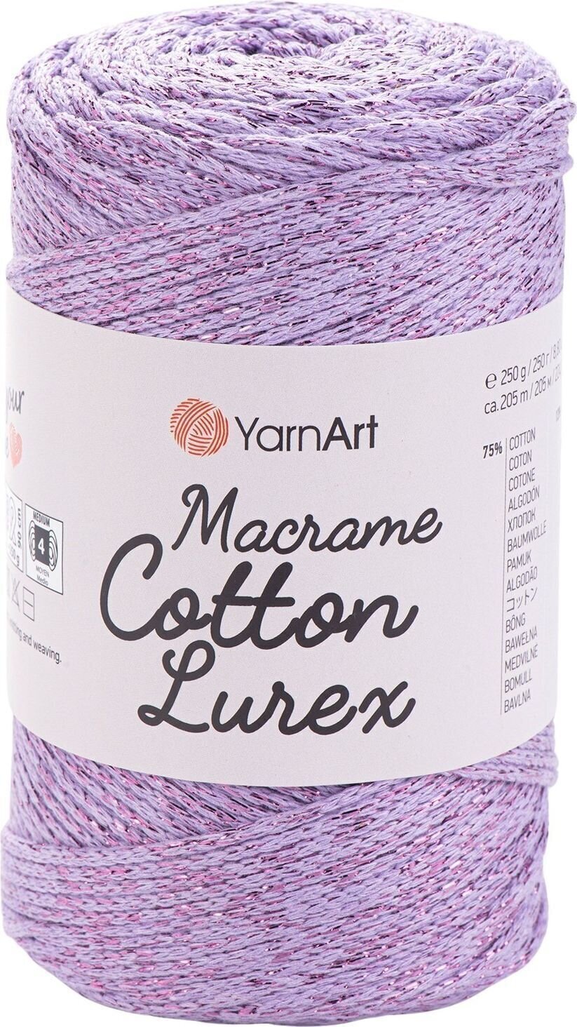 Touw Yarn Art Macrame Cotton Lurex 2 mm 205 m 734 Touw